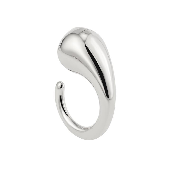 Silver Domed Wrap Ring  |  Womens Jewellery Accessories Jewellery