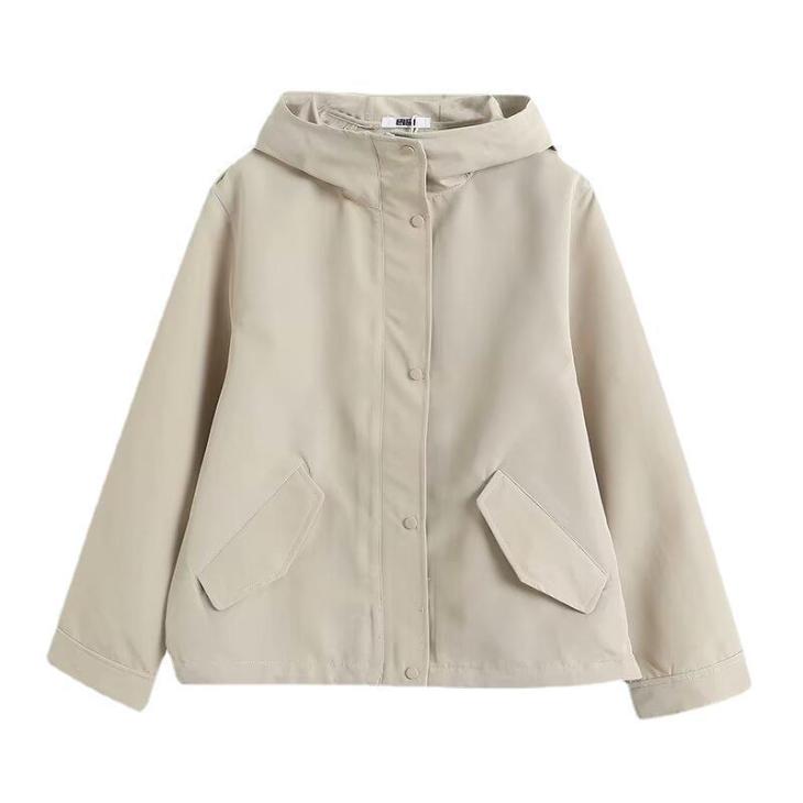 Stone Hooded Longline Rain Coat  |  Womens Coats & Jackets Clothing Coats & Jackets