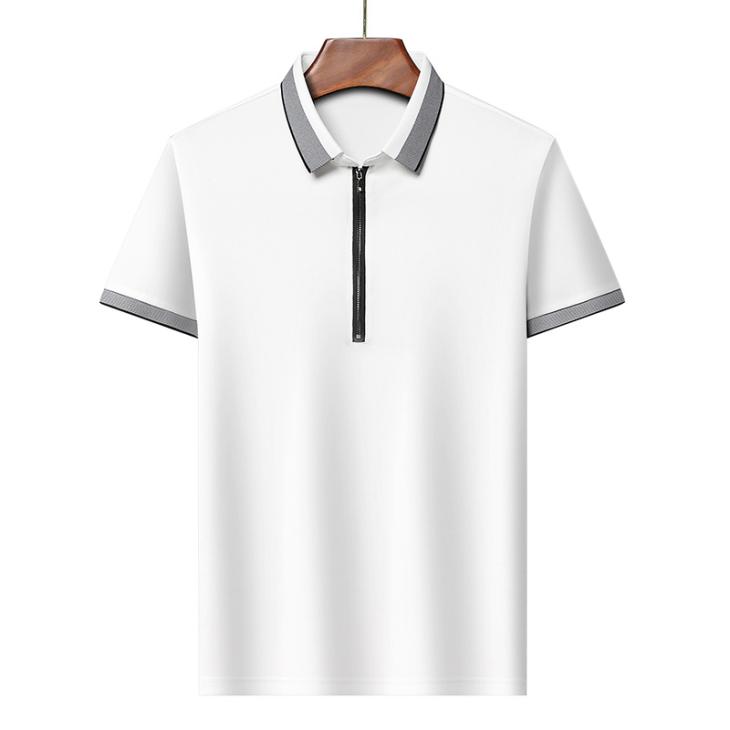 Stone Slim Fit Textured Baseball Polo  |  Mens Tops Clothing Mens