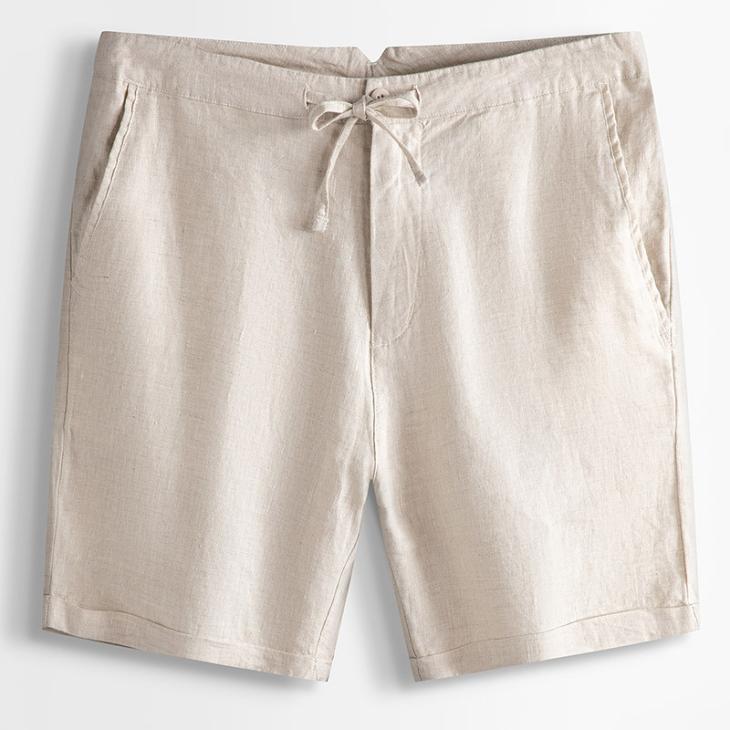 Stone Slim Fit Textured Shorts  |  Mens Matching Sets Clothing Matching Sets