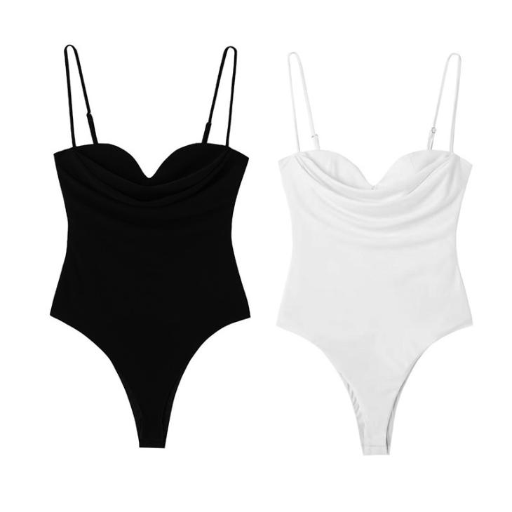 White Cut Out Bodysuit  |  Womens Tops & T-Shirts Clothing Tops & T-Shirts