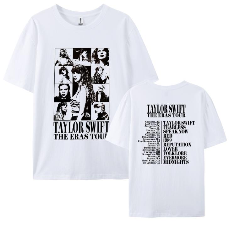 White Diana Ross Collage Graphic T-Shirt  |  Womens T-Shirts & Vests Clothing T-Shirts & Vests