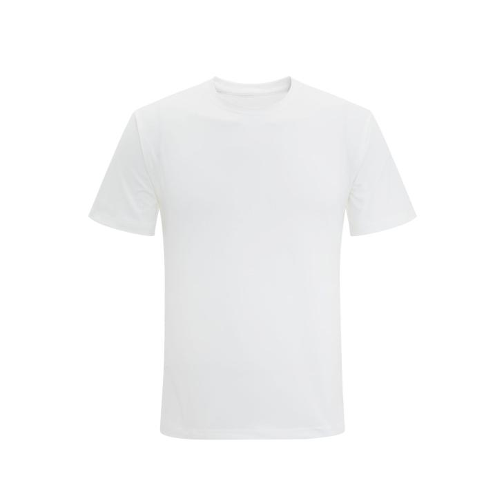 White Muscle Fit Stretch T-Shirt  |  Mens Tops Clothing Essentials