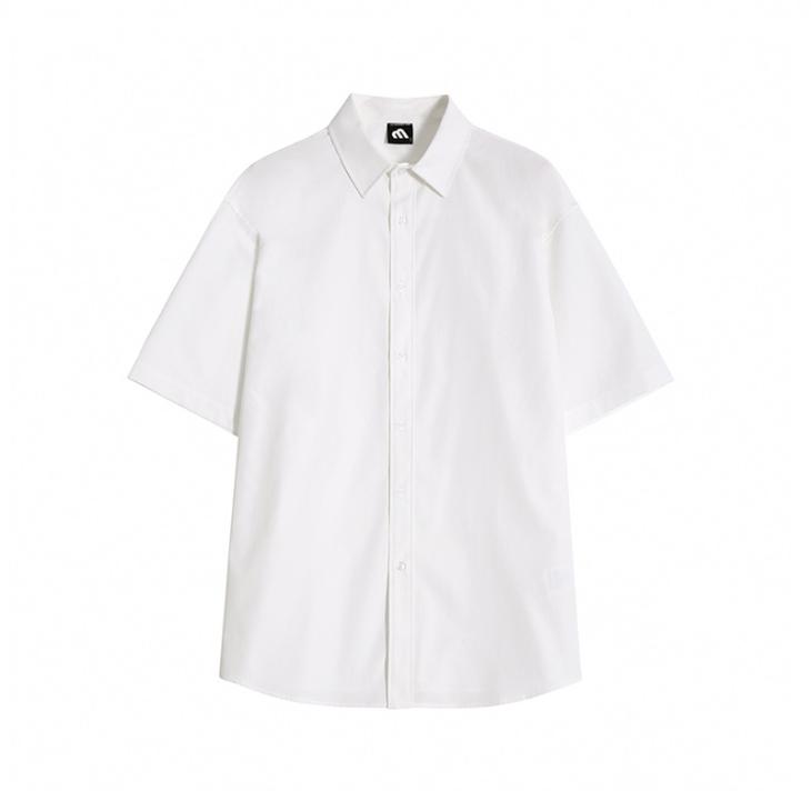 White Regular Fit Laundered Shirt  |  Mens Shirts Clothing Essentials