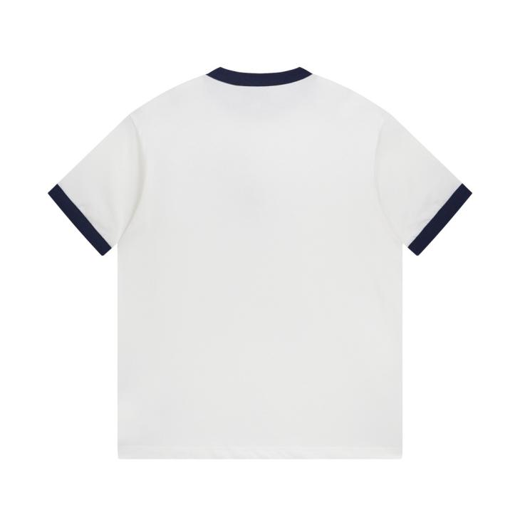 White Slim Fit Stretch Textured Taped T-Shirt  |  Mens Tops Clothing Mens