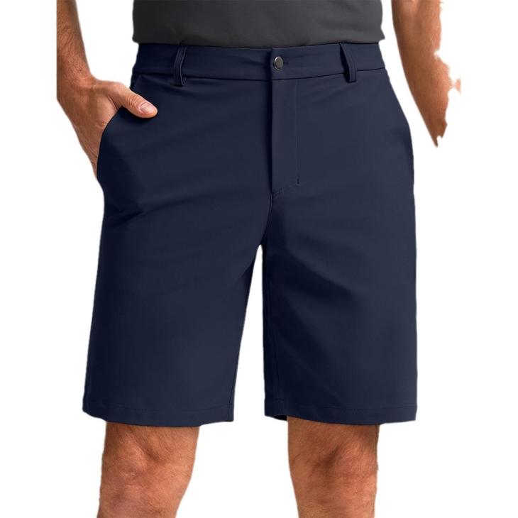 Stone Slim Fit Belted Chino Shorts  |  Mens Shorts Clothing Mens