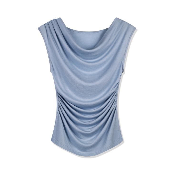 Plus Green Drape Top  |  Womens Tops & T-Shirts Clothing Tops & T-Shirts